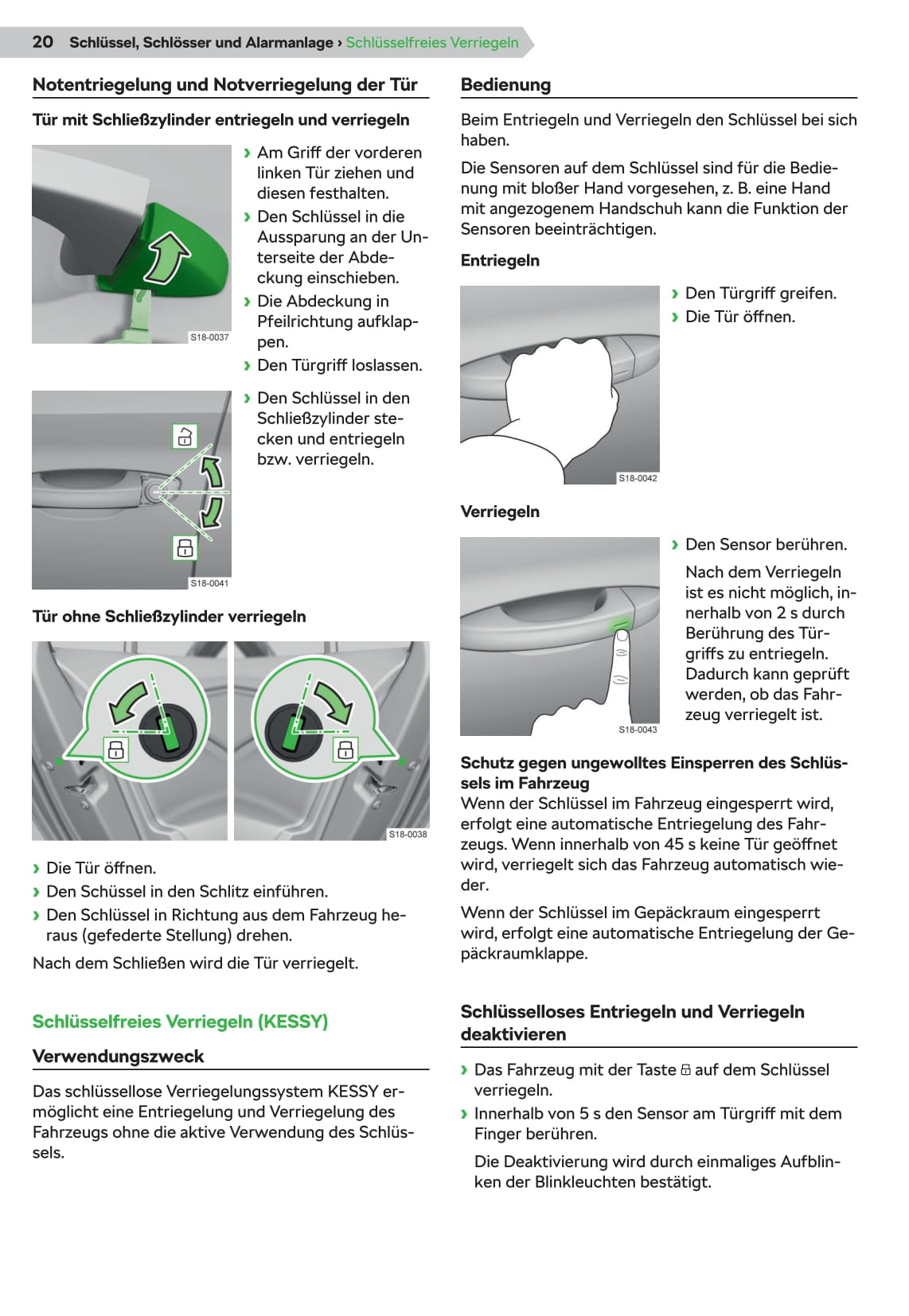 2019-2020 Skoda Scala Owner's Manual | German