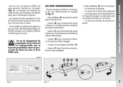 2007-2010 Alfa Romeo 147 Manuel du propriétaire | Français