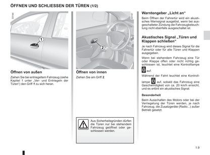 2016-2020 Dacia Sandero Owner's Manual | German