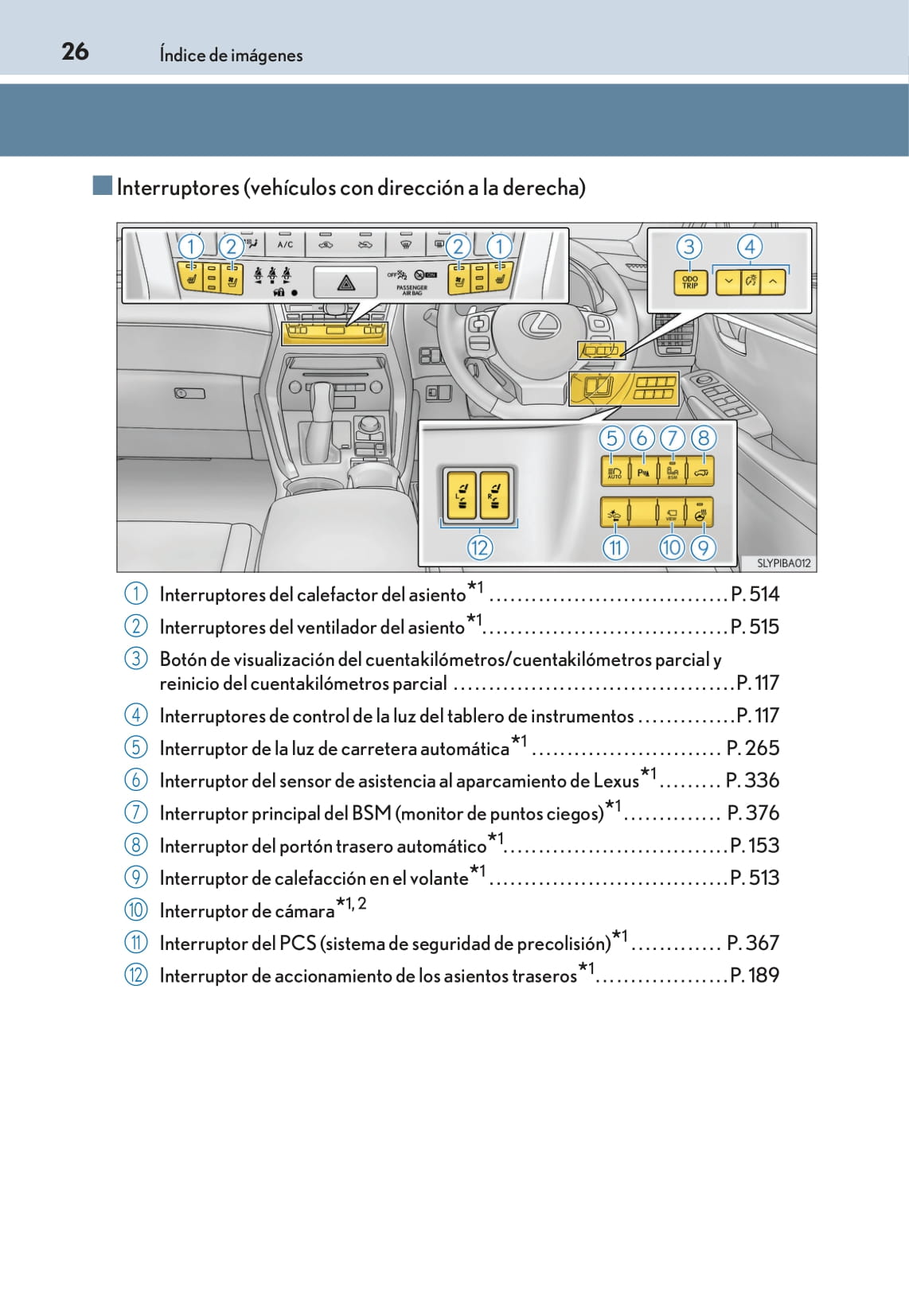 2016-2017 Lexus NX 300h Owner's Manual | Spanish