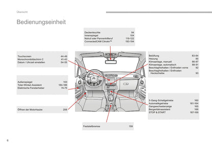 2016-2017 Citroën C3 Owner's Manual | German