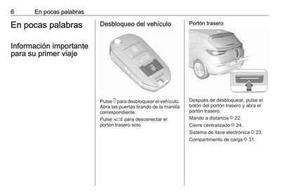 2018 Opel Grandland X Owner's Manual | Spanish