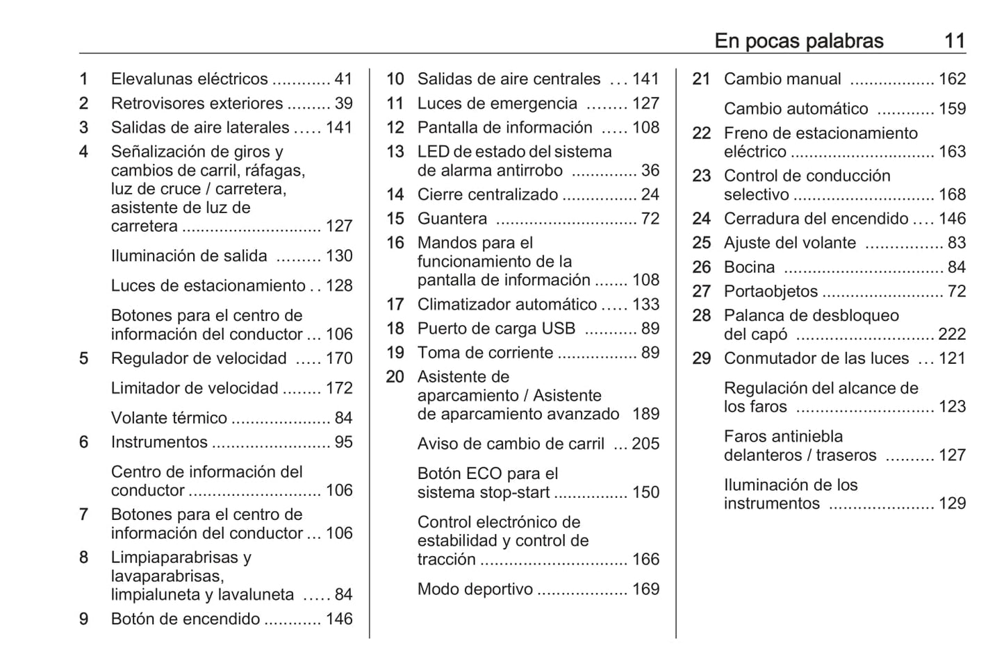 2018 Opel Grandland X Owner's Manual | Spanish