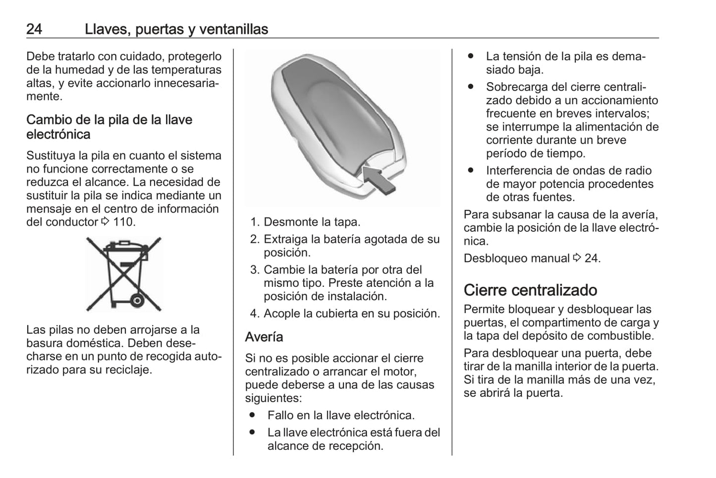 2018 Opel Grandland X Owner's Manual | Spanish