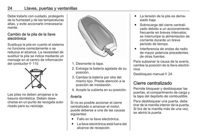 2018 Opel Grandland X Owner's Manual | Spanish