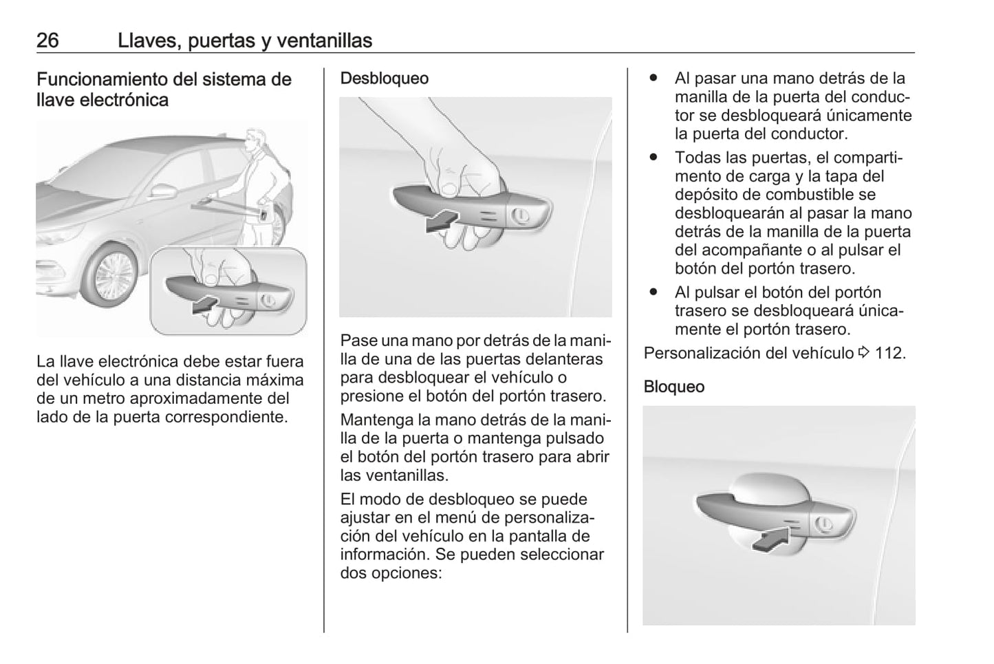 2018 Opel Grandland X Owner's Manual | Spanish