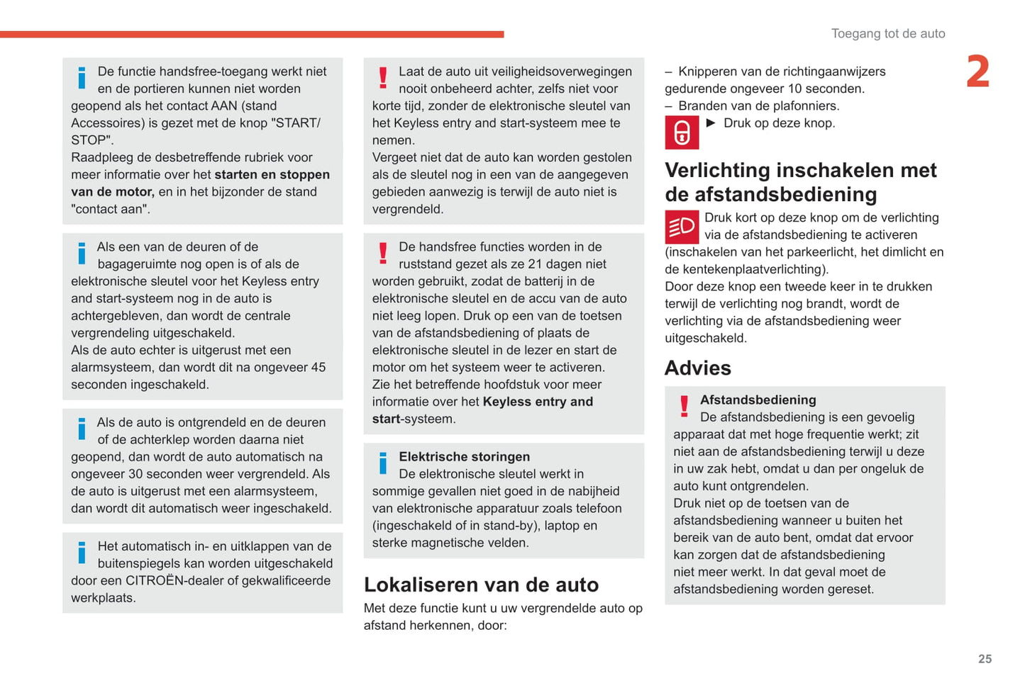 2019-2022 Citroën Berlingo Owner's Manual | Dutch