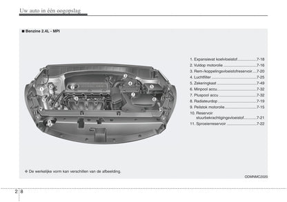 2016-2022 Hyundai Santa Fe Owner's Manual | Dutch