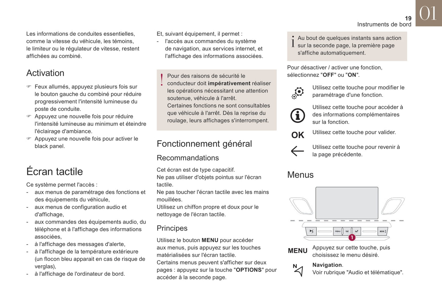 2018-2022 DS Automobiles DS 3/DS 3 Cabrio Owner's Manual | French