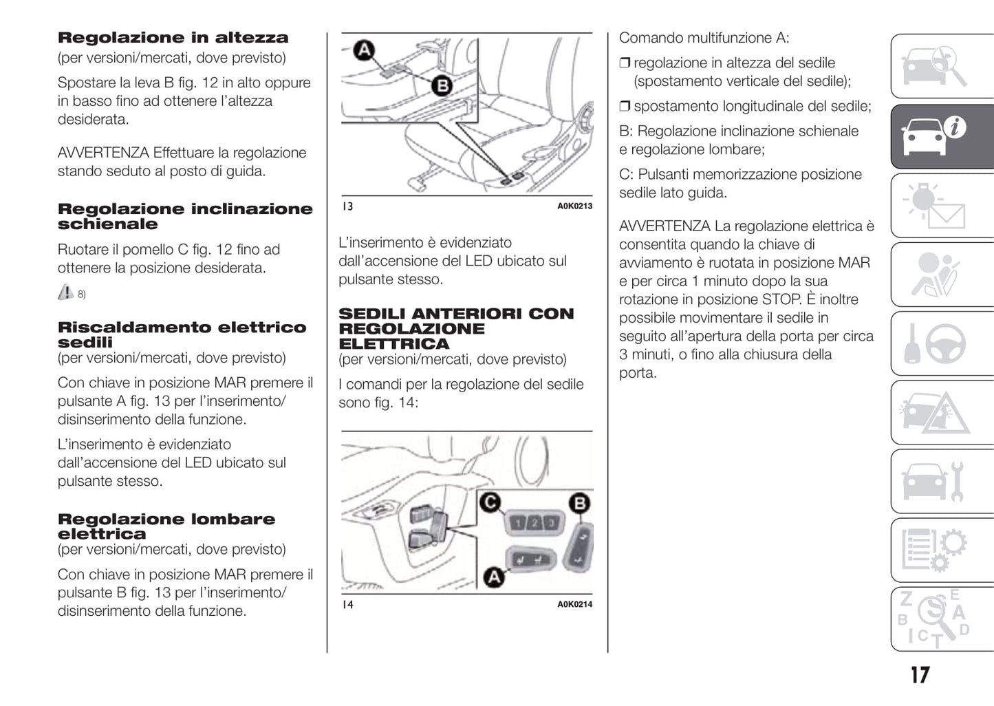 2010-2014 Alfa Romeo Giulietta Owner's Manual | Italian