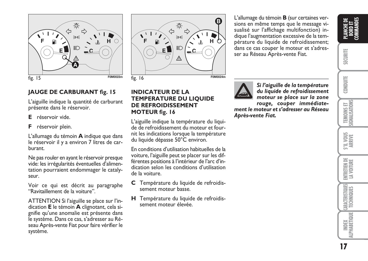 2007-2008 Fiat Punto/Grande Punto Owner's Manual | French