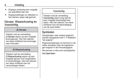 2021 Opel Mokka/Mokka-e Owner's Manual | Dutch