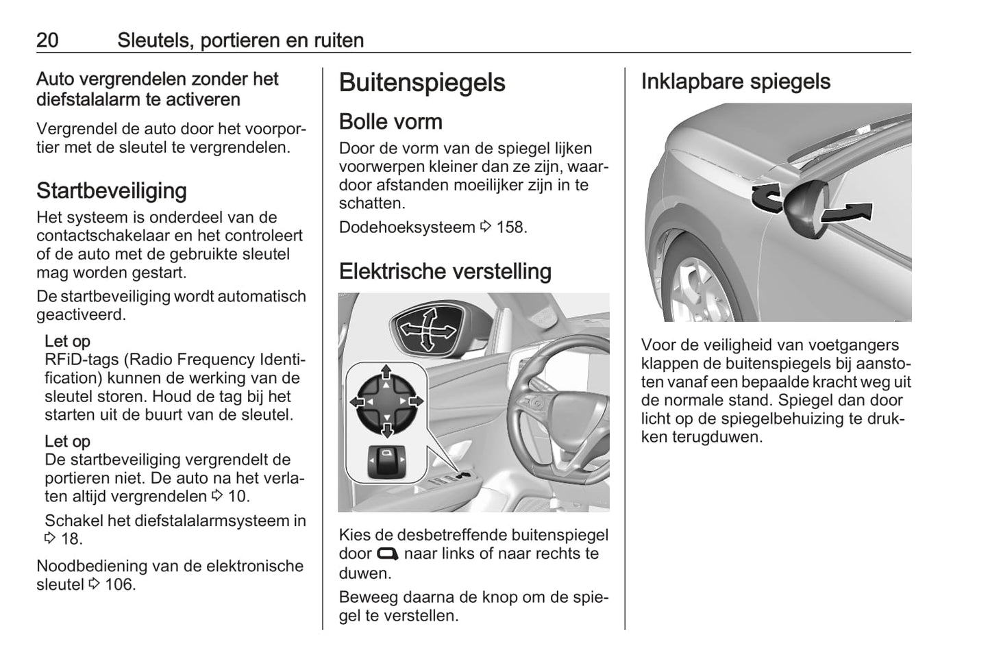 2021 Opel Mokka/Mokka-e Owner's Manual | Dutch