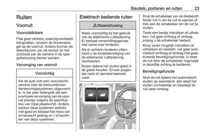 2021 Opel Mokka/Mokka-e Owner's Manual | Dutch