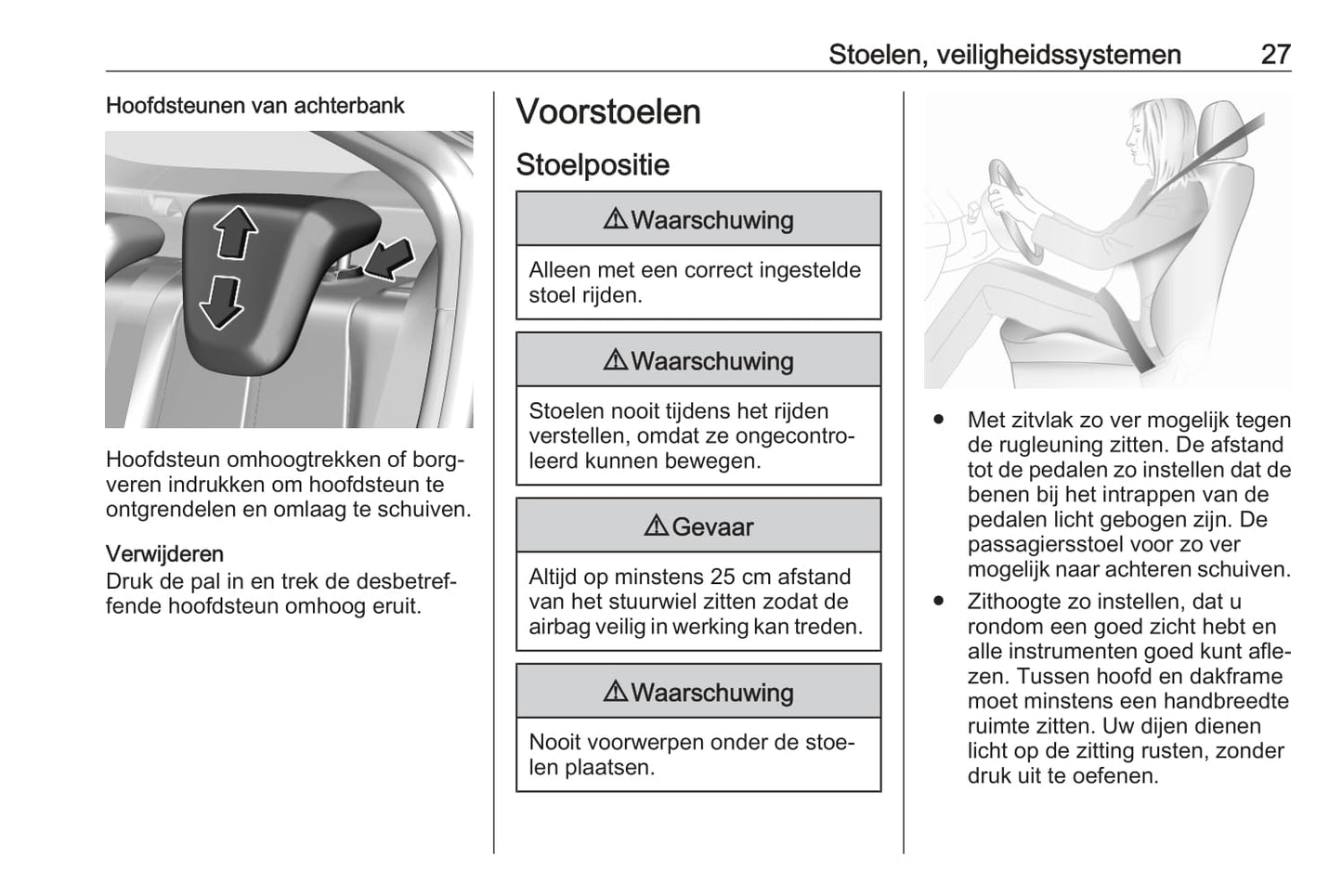 2021 Opel Mokka/Mokka-e Owner's Manual | Dutch