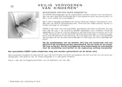 1998-2003 Citroën Saxo Manuel du propriétaire | Néerlandais
