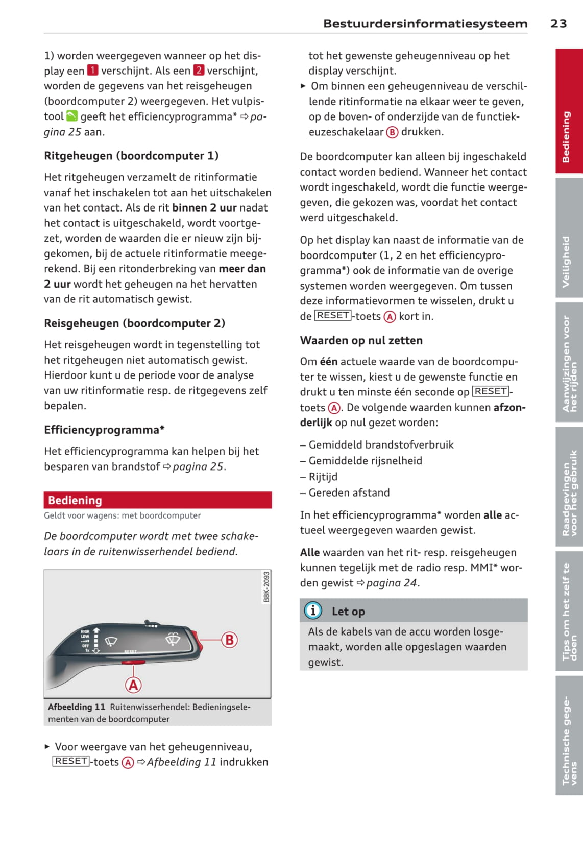 2011-2015 Audi A4/S4 Manuel du propriétaire | Néerlandais