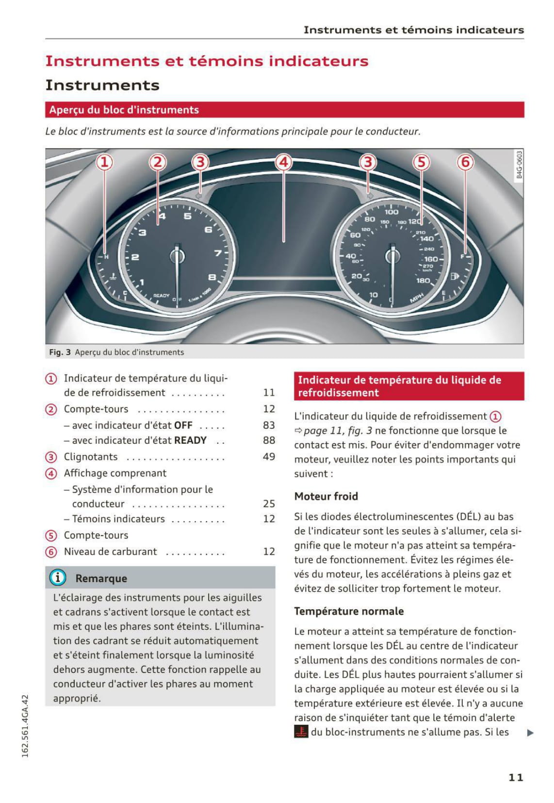 2014-2016 Audi A7 Sportback/S7 Sportback Owner's Manual | French