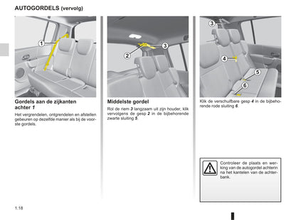 2008-2013 Renault Modus/Grand Modus Manuel du propriétaire | Néerlandais