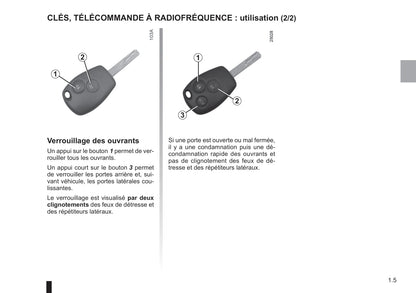 2018-2019 Renault Trafic Owner's Manual | French