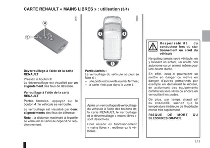 2018-2019 Renault Trafic Owner's Manual | French