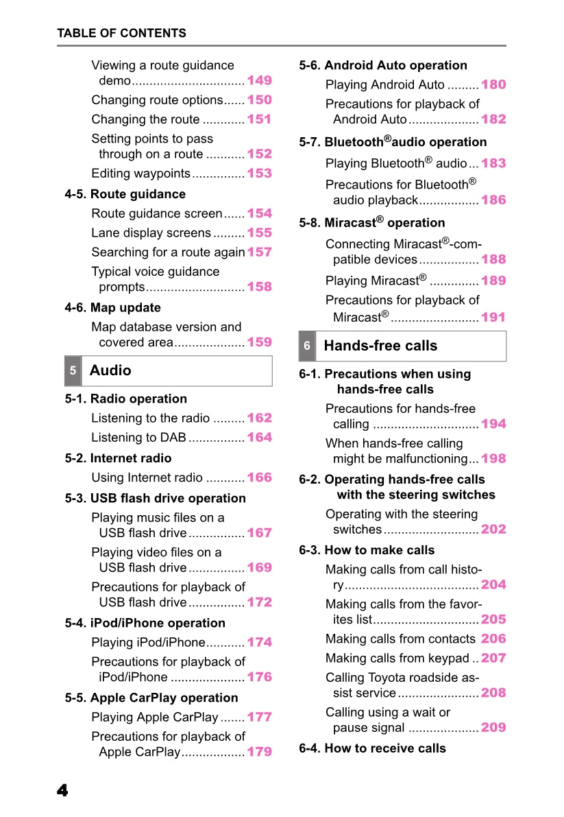 Toyota bZ4X Multimedia Owner's Manual 2022 - 2023