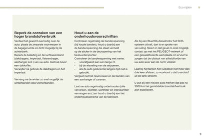 2018-2019 Peugeot Rifter Owner's Manual | Dutch