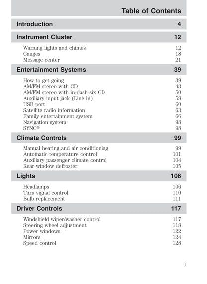 2010 Ford Explorer Owner's Manual | English