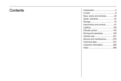 2019-2020 Vauxhall Astra Owner's Manual | English