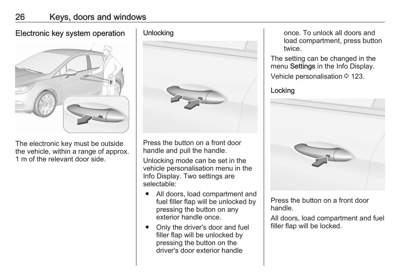 2019-2020 Vauxhall Astra Owner's Manual | English