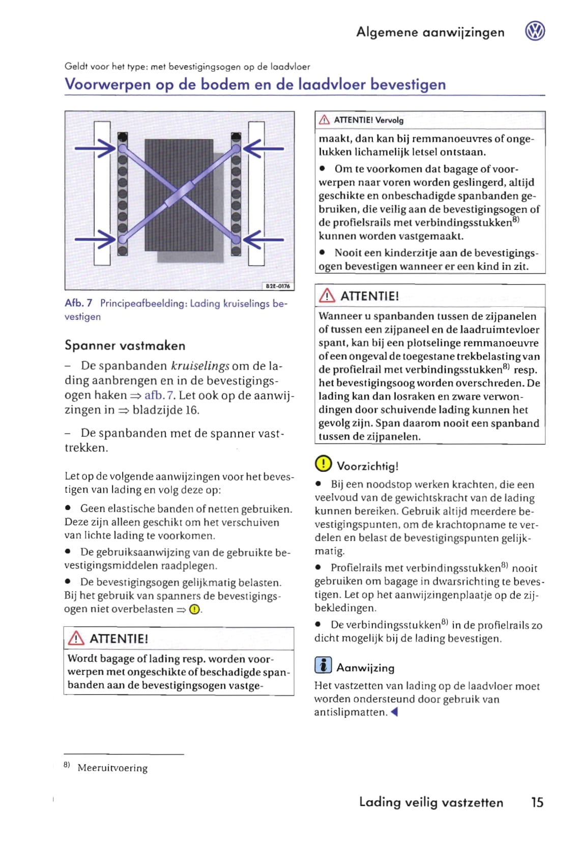 2009-2016 Volkswagen Caravelle/Multivan/Transporter Owner's Manual | Dutch