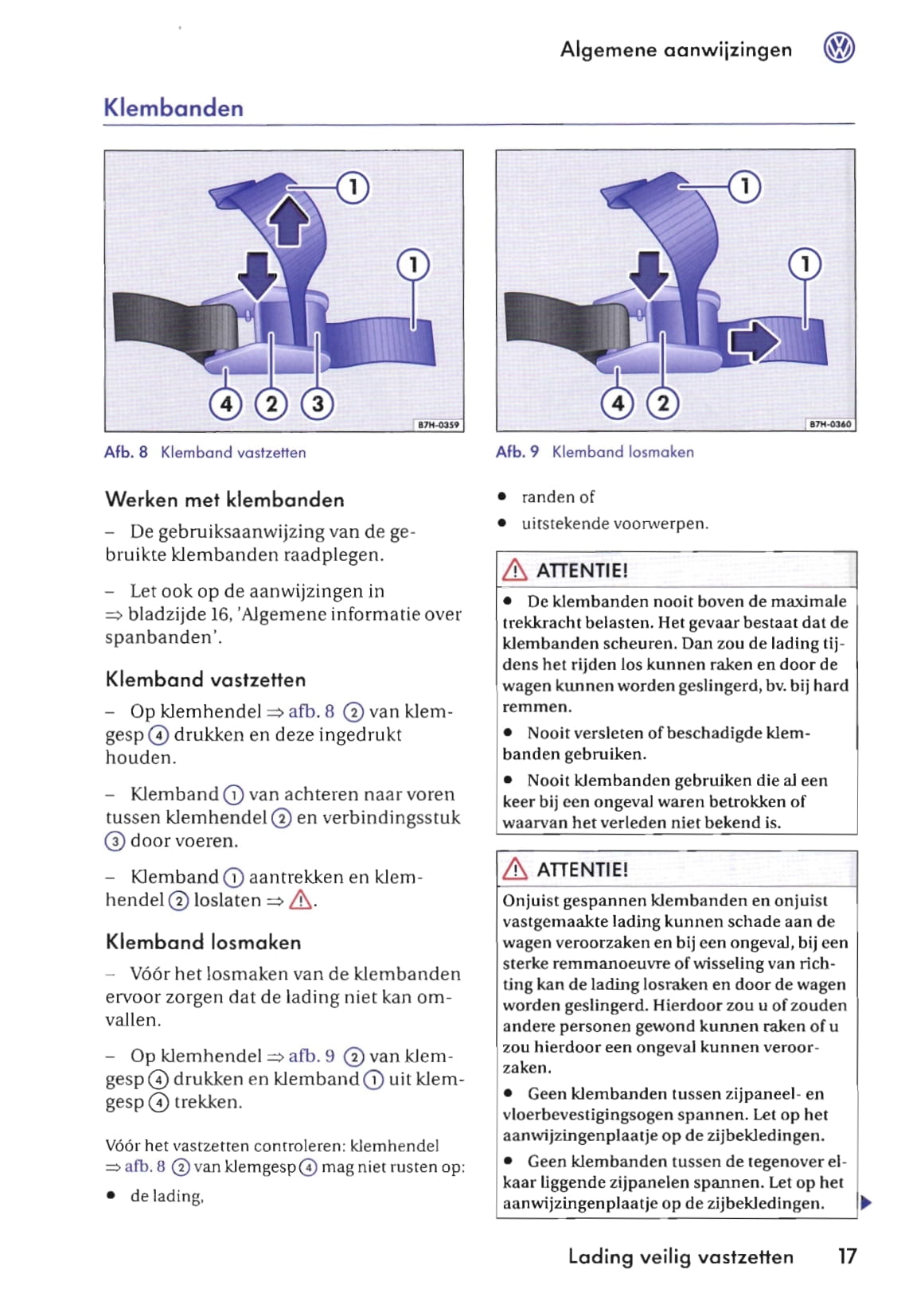 2009-2016 Volkswagen Caravelle/Multivan/Transporter Owner's Manual | Dutch