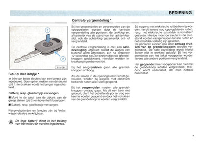 1991-1997 Volkswagen Golf Owner's Manual | Dutch