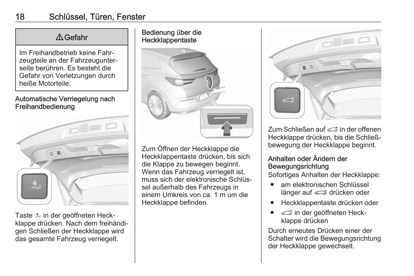 2021 Opel Grandland/Grandland Hybrid Owner's Manual | German