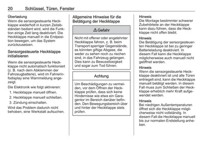 2021 Opel Grandland/Grandland Hybrid Owner's Manual | German