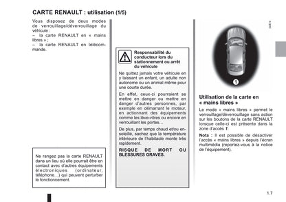 2018-2019 Renault Talisman Owner's Manual | French