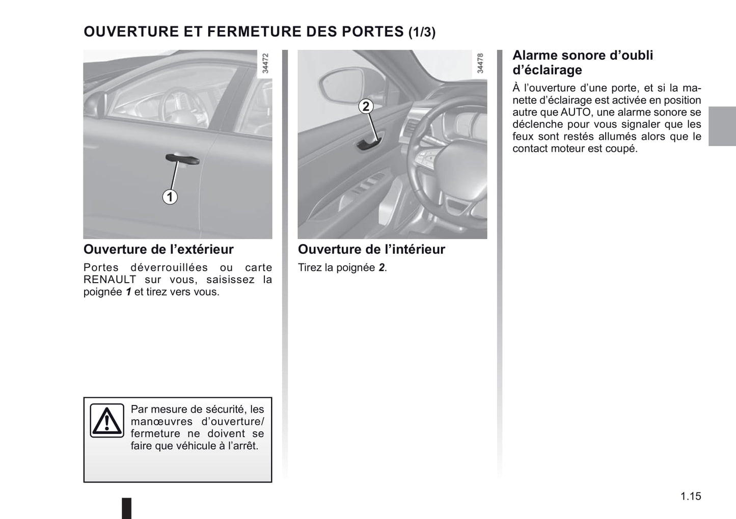 2018-2019 Renault Talisman Owner's Manual | French