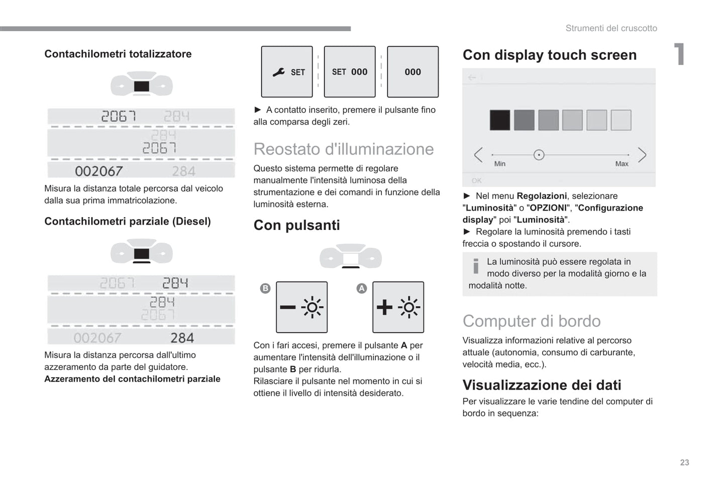 2022-2023 Fiat Scudo/Ulysse Owner's Manual | Italian