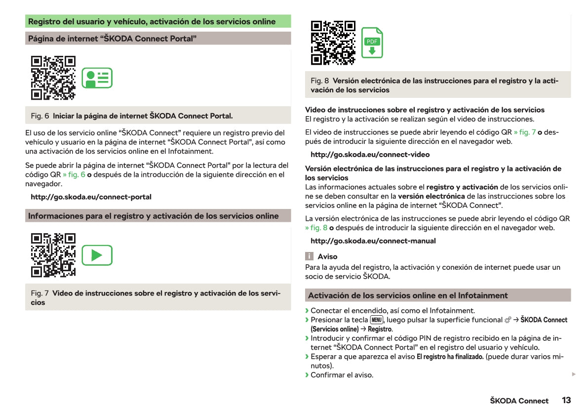 2018-2019 Skoda Rapid Owner's Manual | Spanish