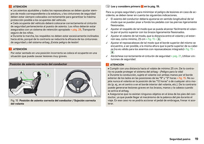 2018-2019 Skoda Rapid Owner's Manual | Spanish