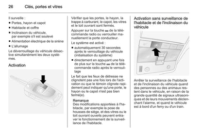 2015-2016 Opel Antara Owner's Manual | French