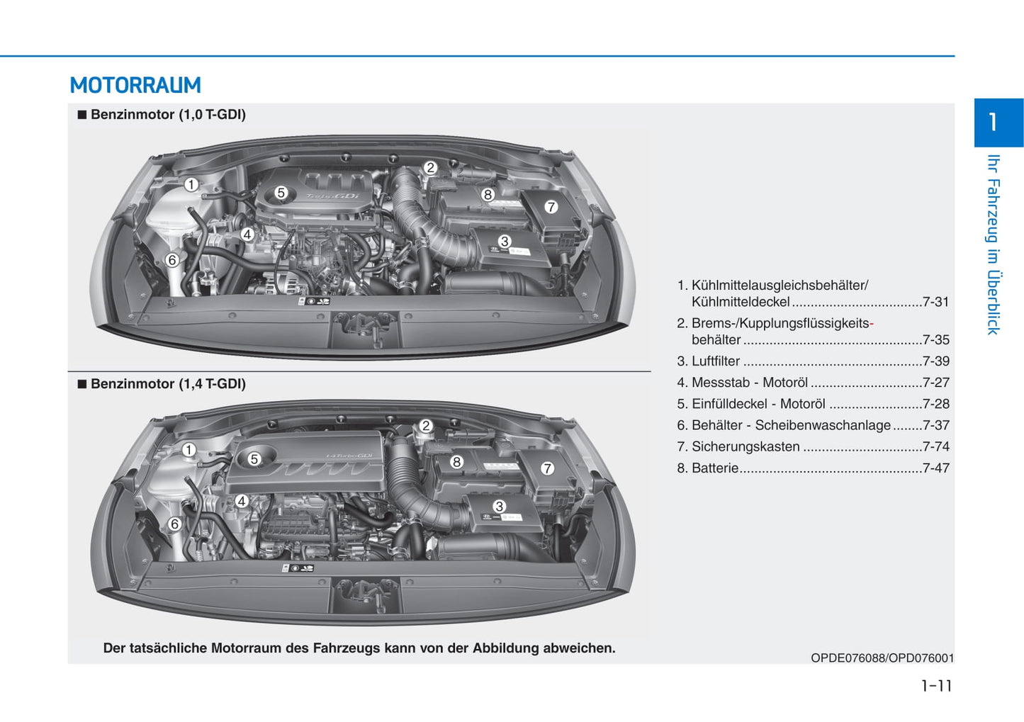 2017-2020 Hyundai i30 Manuel du propriétaire | Allemand