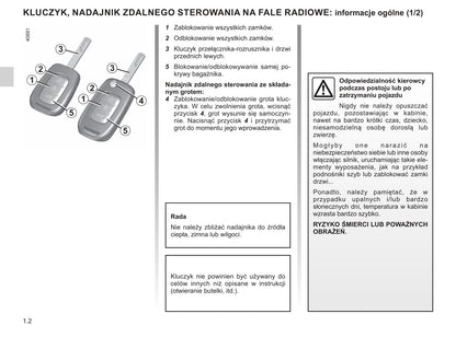 2018-2019 Renault Mégane Owner's Manual | Polish