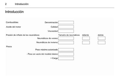 2015 Opel Zafira/Zafira Tourer Owner's Manual | Spanish