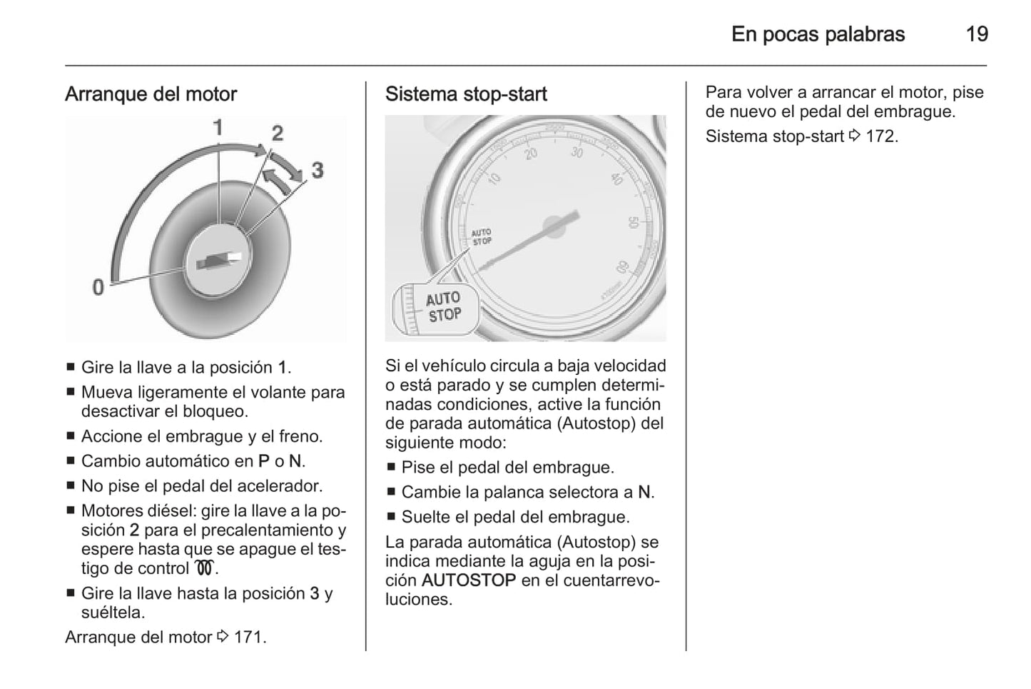 2015 Opel Zafira/Zafira Tourer Owner's Manual | Spanish