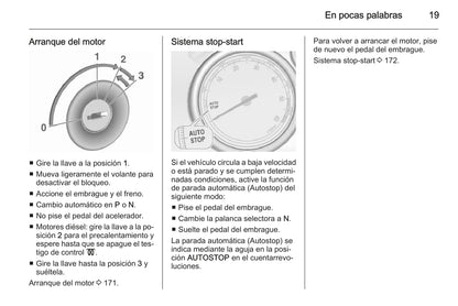 2015 Opel Zafira/Zafira Tourer Owner's Manual | Spanish