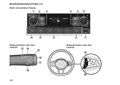 Renault Radio Connect R&Go Bedienungsanleitung 2022