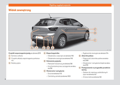 2021-2023 Seat Ibiza Manuel du propriétaire | Polonais