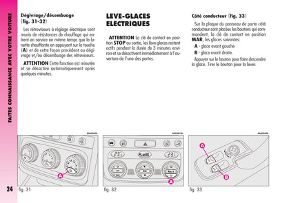 2007-2011 Alfa Romeo GT Owner's Manual | French