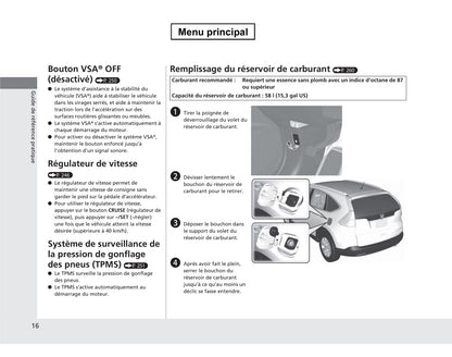 2013 Honda CR-V Owner's Manual | French